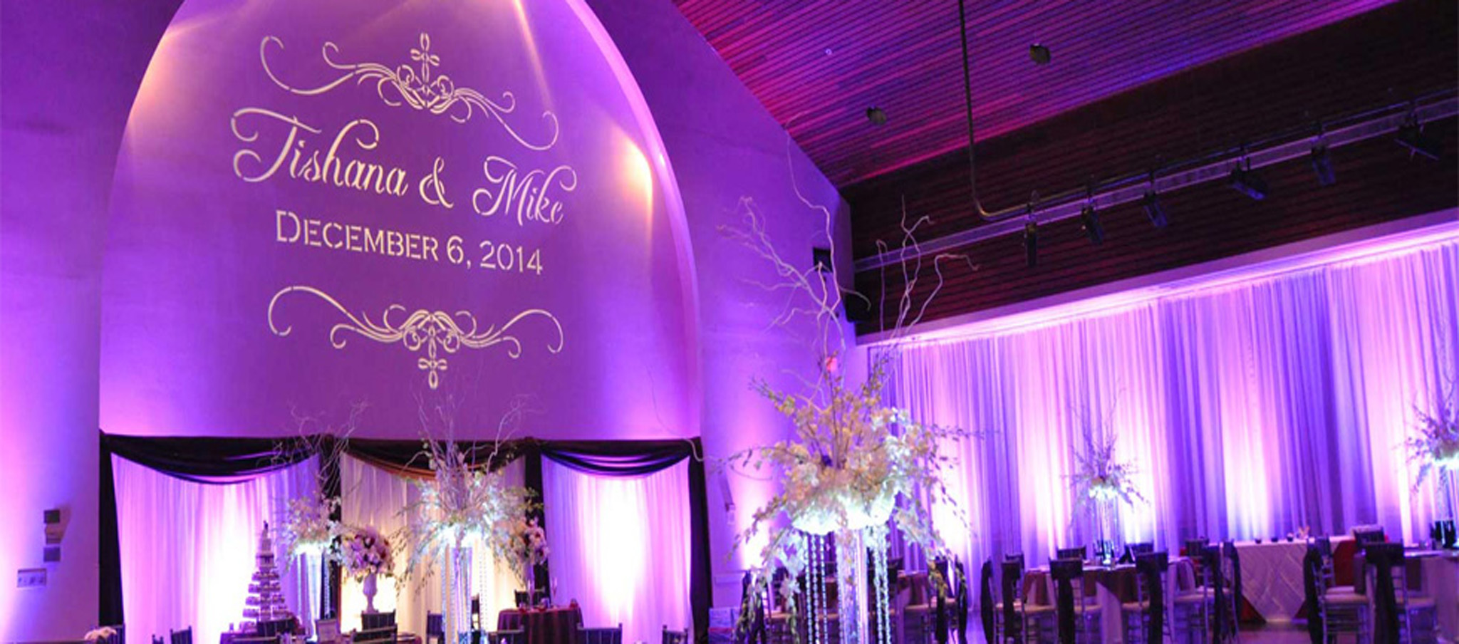 Name in Lights - Wedding - Black Tie Entertainment