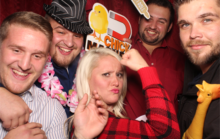 Black Tie Photo Booth Fun Pics