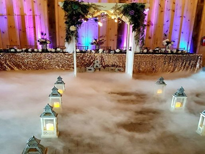 Black Tie Entertainment Photo Booth at the Barn on Enchanted Acres