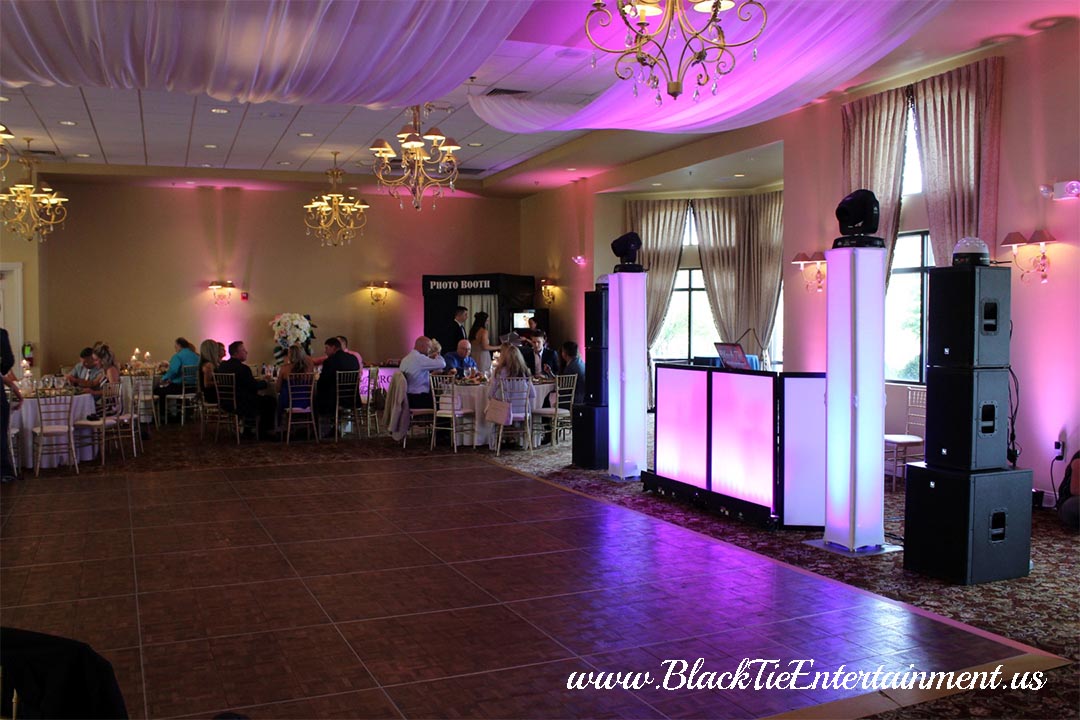 Black Tie Entertainment Name in Lights at the Blue Heron Event Center