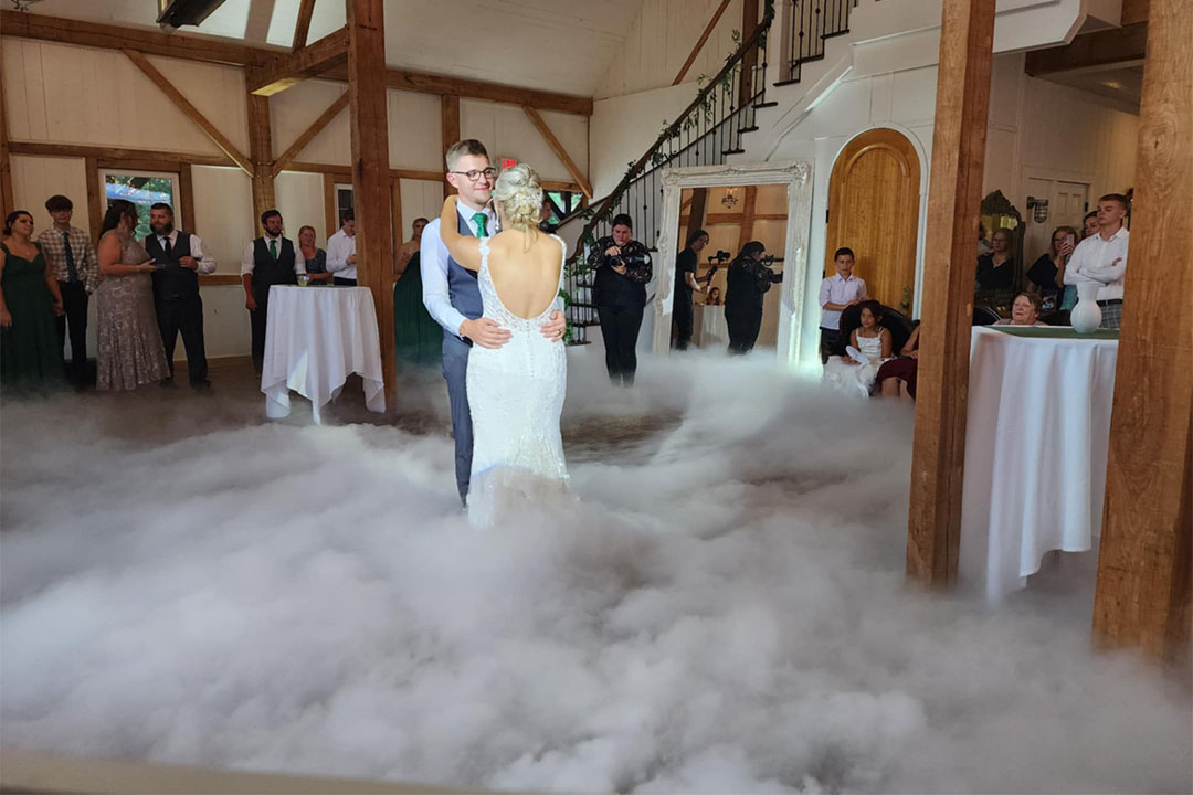 Black Tie Entertainment Name in Lights at Rivercreat Farm