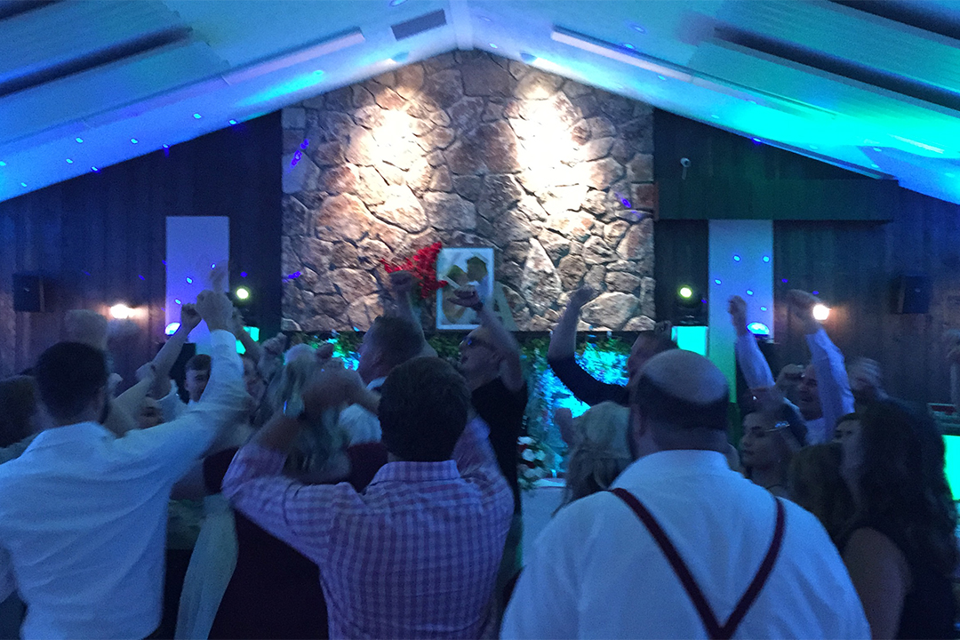 Black Tie Entertainment Name in Lights at Uniontown Community Park Hall